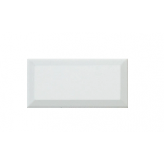 Πλακάκι Bianco Beveled Glossy 10x20